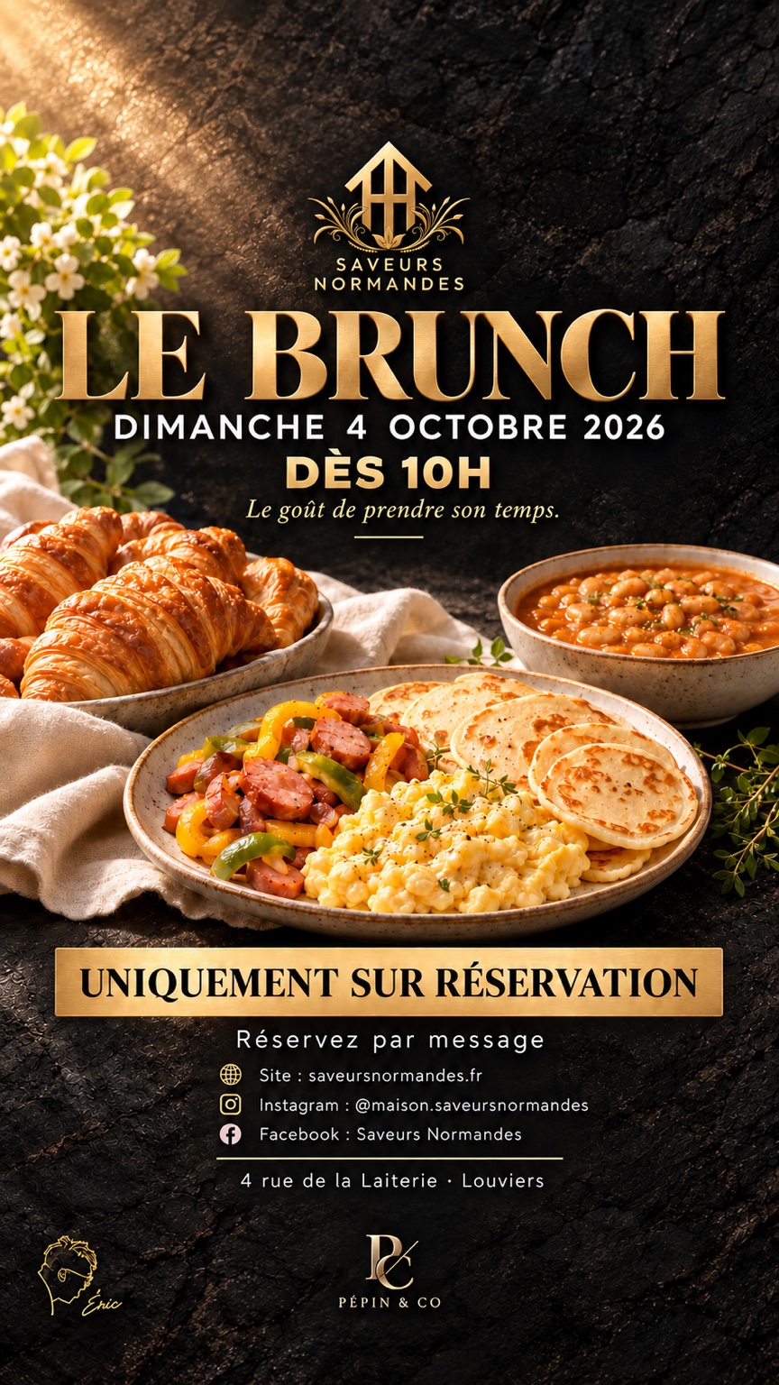 Affiche Le Brunch — dimanche 4 octobre
